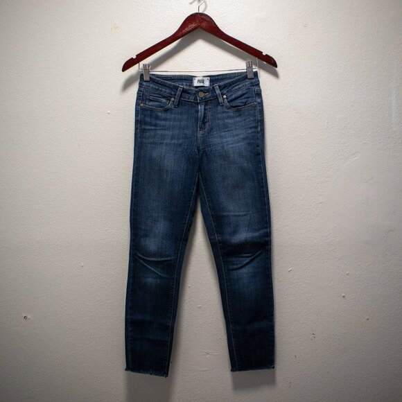 PAIGE Transcend Verdugo Ankle Jeans Nottingham Wash - Picture 3 of 5